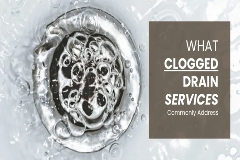 What Clogged Drain Services Commonly Address